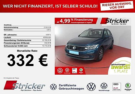 VW Tiguan Volkswagen Life 2.0TDI DSG 332,-ohne Anzahlung AHK ACC Navi