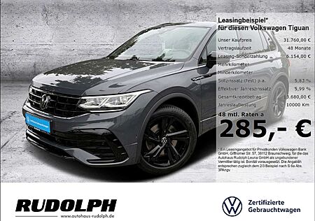 VW Tiguan Volkswagen 2.0 TDI 4Motion R-Line DSG LED HUD Navi SHZ ACC Fe