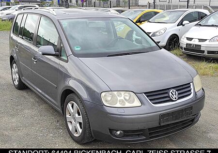 VW Touran Volkswagen 2.0 FSI 7-SITZER EURO-4 KLIMA 6-GANG TEMP BC ALLWE