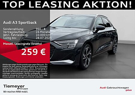 Audi A3 30 TFSI ADVANCED LM18 AHK LED NAVI+