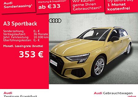 Audi A3 45 TFSI e S tronic S line LED Leder