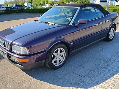 Audi Cabriolet 2.0 115 PS  Nur 28000 km /2.Hd/Alu/Teilleder
