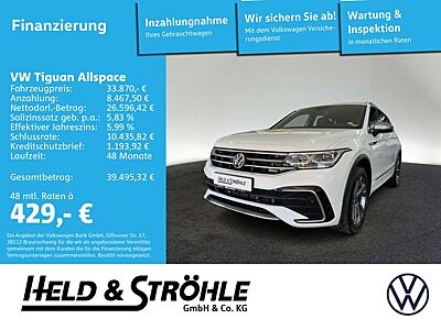 Volkswagen Tiguan Allspace R-LINE 2.0 TSI DSG 4M AHK IQ HuD