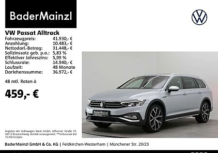 VW Passat Variant Volkswagen Passat Alltrack 2.0 TDI 4M DSG AHK Stdhz Pano