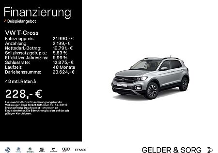 VW T-Cross Volkswagen Active 1.0 TSI RFK*Navi*AHK*Digital*ACC