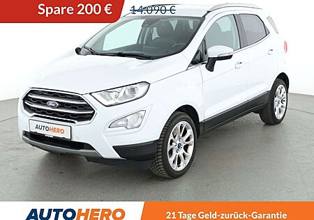 Ford EcoSport gebraucht kaufen Ford EcoSport 1.0 EcoBoost Titanium *NAVI*CAM*TEMPO*SHZ*LHZ*ALU*