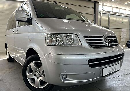 VW T5 Volkswagen Bus Multivan Highline 2.5 LEDER 2X SCHIEBTÜR 7SIT