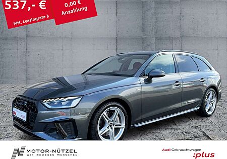 Audi A4 45 TFSI QU S-LINE LED+NAVI+RFK+ACC+AHK