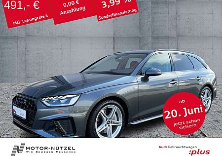 Audi A4 45 TFSI QU S-LINE LED+NAVI+RFK+ACC+AHK