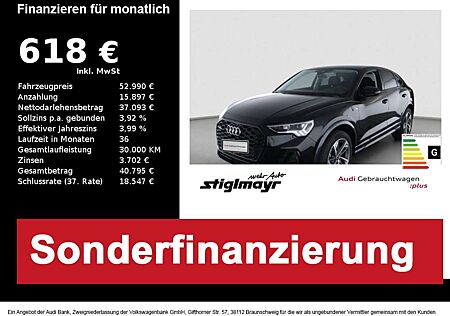 Audi Q3 Sportback S-line 45 TFSI quattro ACC+AHK+LED