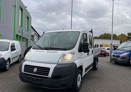 Fiat Ducato Pritsche DoKa*7-Sitze*Klima*TÜV+Wartung NEU*AHK*