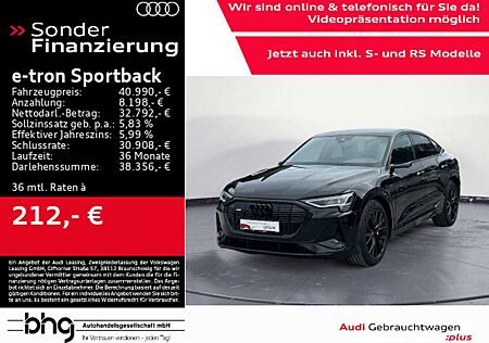Audi e-tron 50 quattro S line *BLACK EDITIO