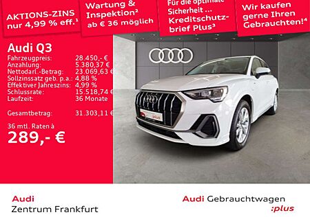 Audi Q3 45 TFSI e S tronic S line Navi Tempomat DAB V