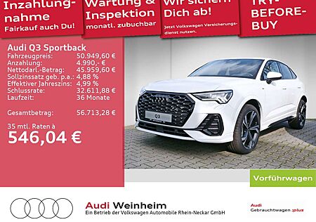 Audi Q3 40 TFSI quattro S line Matrix LED K