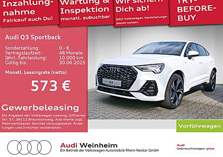 Audi Q3 40 TFSI quattro S line Matrix LED K