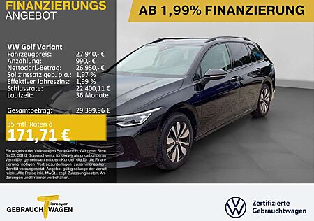 VW Golf Variant Volkswagen 1.5 eTSI DSG GOAL LED+ NAVI AHK