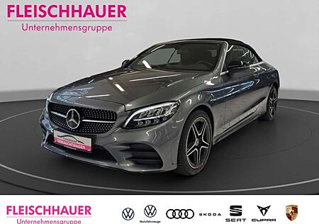 Mercedes-Benz C 220 d Cabrio AMG Line+Navi+LED+AHK+Kamera+Night-Paket