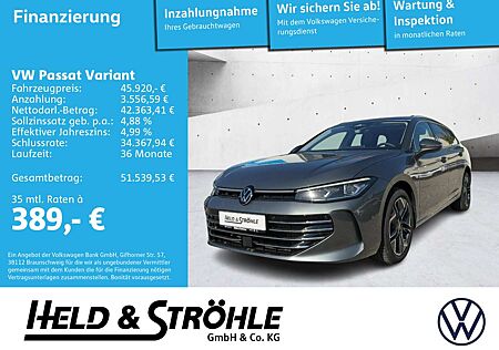 VW Passat Variant Volkswagen Elegance 2.0 TDI 4M PANO STANDHZG