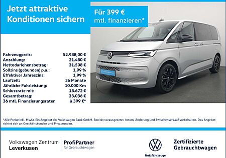 VW T7 Multivan Volkswagen Life ZUHEIZER MATRIX NAVI VIRT