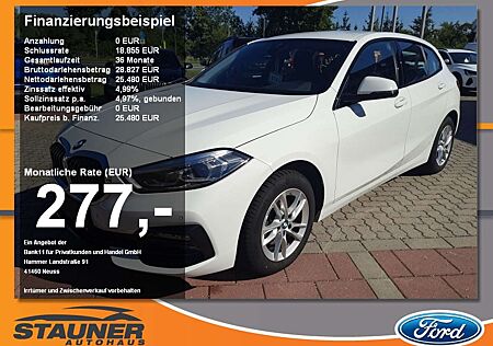 BMW 118 i Sport Line Leder/Stoff Navi PDC LED SHZ