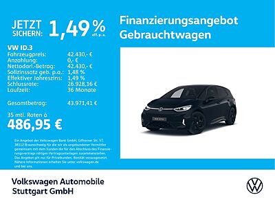 Volkswagen ID.3 GTX Navi Kamera ACC LED SHZ