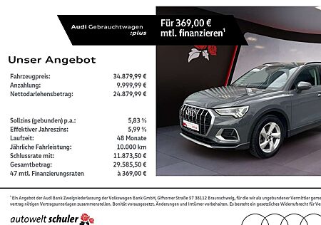 Audi Q3 40 2.0 TDI quattro S-tronic advanced ACC Navi RFK