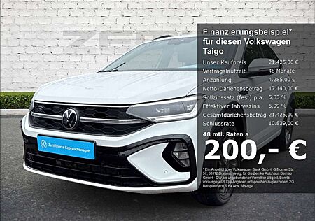 VW Taigo Volkswagen 1.0 TSI R-Line Sportpaket AHK-abnehmbar Navi Digit