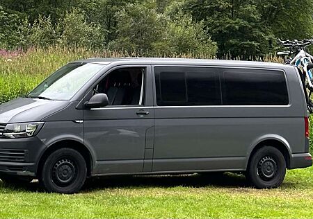 VW T6 Transporter Volkswagen DSG Lang, Camper & 9Sitze, Navi,PDC,SiHz,AHK,Thule