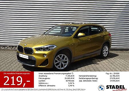 BMW X2 sDrive20d M Sport X LED Navi HuD Pano CarPlay
