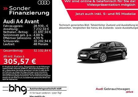 Audi A4 40 TDI S tronic advanced Sitzheizung Na