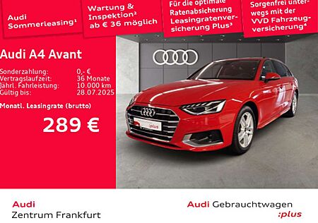 Audi A4 35 TFSI advanced S tronic LED Navi DAB
