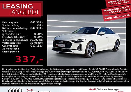 Audi A5 Limousine TFSI Tech LED+ AHK ACC 20" Kamera