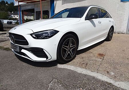 Mercedes-Benz C 300 T e/AMG-Line/HUD/Pano/AHK/Virtual/Leder/
