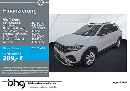 VW T-Cross Volkswagen 1.0 TSI OPF DSG GOAL plusPaket AHK ACC-T