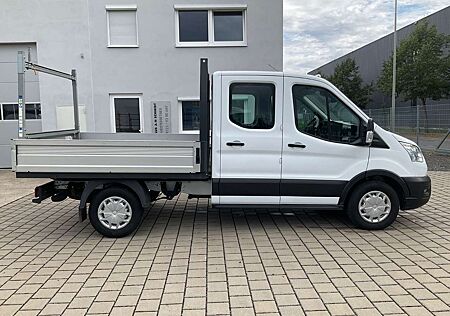 Ford Transit Pritsche 350 L2 Doka+AHK+Klima+6-Sitzer
