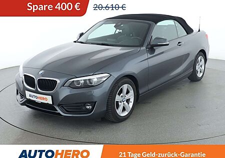 BMW 218i 218 Advantage Aut.*NAVI*TEMPO*LED*PDC*SHZ*