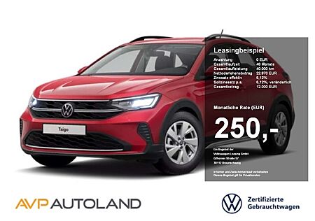 VW Taigo Volkswagen 1.0 TSI Life | LED | NAVI | AHK | SITZH.