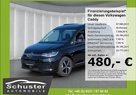 VW Caddy Volkswagen Maxi Dark Label TDI*DSG 7-Sitze AHK Panoda