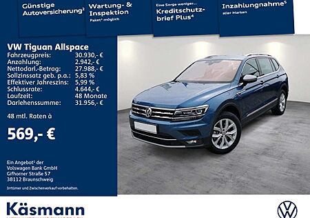 VW Tiguan Allspace Volkswagen Highline 2.0TDI 4M 7-SITZE AHK