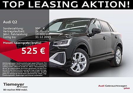 Audi Q2 35 TDI 2x LINE LEDER AHK NAVI+ VIRTUAL