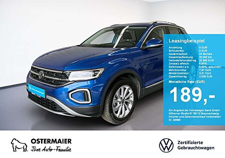 VW T-Roc Volkswagen STYLE 1.0TSI 110PS ACC.5J-G.NAVI+VC.2xPDC.LED.APP-