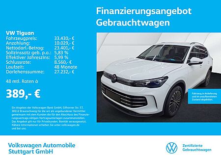 VW Tiguan Volkswagen Elegance 1.5 eTSI DSG Navi Kamera AHK LED