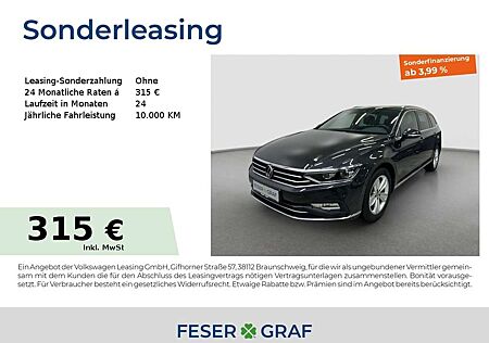VW Passat Variant Volkswagen Elegance 2.0TDI 110kW DSG AHK Kam