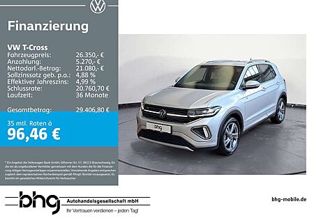VW T-Cross Volkswagen 1.5 TSI ACT OPF DSG R-Line *AHK*LED*CARP