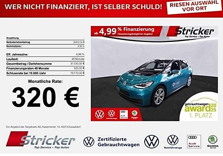 VW ID.3 Volkswagen Pro S 150/77 320,-ohne Anzahlung Kamera IQ.LIGHT