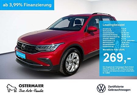 VW Tiguan Volkswagen LIFE 1.5TSI 130PS ACC.5J-G.NAVI.2xPDC.LED.LKRD-HZG