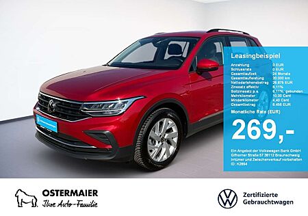 VW Tiguan Volkswagen LIFE 1.5TSI 130PS ACC.5J-G.NAVI.2xPDC.LED.LKRD-HZG