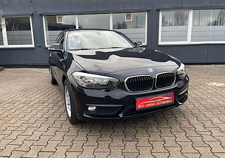 BMW 116 i Advantage 1.Hand Navi SHZ Schwarz Top Gepflegt