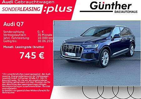 Audi Q7 55 TFSI QUATTRO+7 SITZER+HUD+AHK+WINTERRÄDER+