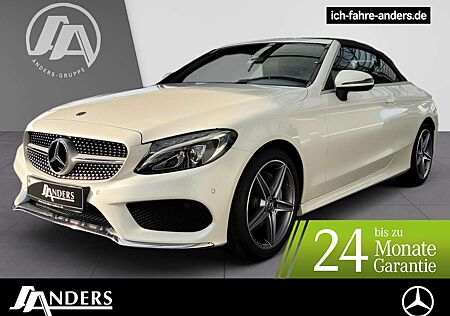 Mercedes-Benz C 200 Cabrio AMG+Navi+SHZ+LED+PDC+Kam+Burmester